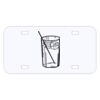Personalized 3 X 6 Heavy Duty Acrylic / Plastic License Plate Thumbnail