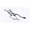 Personalized 3 X 6 Heavy Duty Acrylic / Plastic License Plate Thumbnail