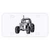 Personalized 3 X 6 Heavy Duty Acrylic / Plastic License Plate Thumbnail