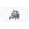 Personalized 3 X 6 Heavy Duty Acrylic / Plastic License Plate Thumbnail