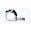 Personalized 3 X 6 Heavy Duty Acrylic / Plastic License Plate Thumbnail