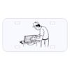 Personalized 3 X 6 Heavy Duty Acrylic / Plastic License Plate Thumbnail