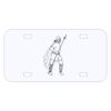 Personalized 3 X 6 Heavy Duty Acrylic / Plastic License Plate Thumbnail