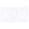 Personalized 3 X 6 Heavy Duty Acrylic / Plastic License Plate Thumbnail