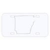 Personalized 3 X 6 Heavy Duty Acrylic / Plastic License Plate Thumbnail