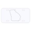 Personalized 3 X 6 Heavy Duty Acrylic / Plastic License Plate Thumbnail