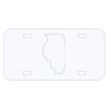 Personalized 3 X 6 Heavy Duty Acrylic / Plastic License Plate Thumbnail