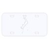 Personalized 3 X 6 Heavy Duty Acrylic / Plastic License Plate Thumbnail