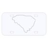 Personalized 3 X 6 Heavy Duty Acrylic / Plastic License Plate Thumbnail