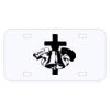 Personalized 3 X 6 Heavy Duty Acrylic / Plastic License Plate Thumbnail