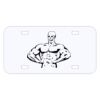 Personalized 3 X 6 Heavy Duty Acrylic / Plastic License Plate Thumbnail