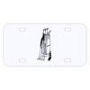 Personalized 3 X 6 Heavy Duty Acrylic / Plastic License Plate Thumbnail