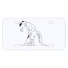 Personalized 3 X 6 Heavy Duty Acrylic / Plastic License Plate Thumbnail