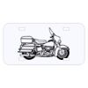 Personalized 3 X 6 Heavy Duty Acrylic / Plastic License Plate Thumbnail