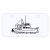 Personalized 3 X 6 Heavy Duty Acrylic / Plastic License Plate Thumbnail