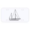 Personalized 3 X 6 Heavy Duty Acrylic / Plastic License Plate Thumbnail