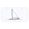 Personalized 3 X 6 Heavy Duty Acrylic / Plastic License Plate Thumbnail