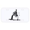 Personalized 3 X 6 Heavy Duty Acrylic / Plastic License Plate Thumbnail