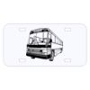 Personalized 3 X 6 Heavy Duty Acrylic / Plastic License Plate Thumbnail