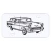 Personalized 3 X 6 Heavy Duty Acrylic / Plastic License Plate Thumbnail