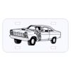 Personalized 3 X 6 Heavy Duty Acrylic / Plastic License Plate Thumbnail