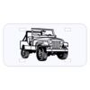 Personalized 3 X 6 Heavy Duty Acrylic / Plastic License Plate Thumbnail
