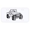 Personalized 3 X 6 Heavy Duty Acrylic / Plastic License Plate Thumbnail