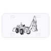 Personalized 3 X 6 Heavy Duty Acrylic / Plastic License Plate Thumbnail