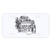 Personalized 3 X 6 Heavy Duty Acrylic / Plastic License Plate Thumbnail