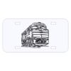 Personalized 3 X 6 Heavy Duty Acrylic / Plastic License Plate Thumbnail