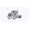 Personalized 3 X 6 Heavy Duty Acrylic / Plastic License Plate Thumbnail