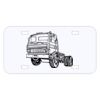 Personalized 3 X 6 Heavy Duty Acrylic / Plastic License Plate Thumbnail