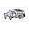 Personalized 3 X 6 Heavy Duty Acrylic / Plastic License Plate Thumbnail