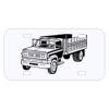 Personalized 3 X 6 Heavy Duty Acrylic / Plastic License Plate Thumbnail