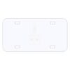 Personalized 3 X 6 Heavy Duty Acrylic / Plastic License Plate Thumbnail