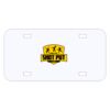 Personalized 3 X 6 Heavy Duty Acrylic / Plastic License Plate Thumbnail