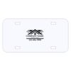 Personalized 3 X 6 Heavy Duty Acrylic / Plastic License Plate Thumbnail