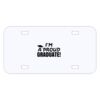 Personalized 3 X 6 Heavy Duty Acrylic / Plastic License Plate Thumbnail