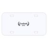 Personalized 3 X 6 Heavy Duty Acrylic / Plastic License Plate Thumbnail