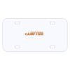 Personalized 3 X 6 Heavy Duty Acrylic / Plastic License Plate Thumbnail