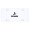 Personalized 3 X 6 Heavy Duty Acrylic / Plastic License Plate Thumbnail