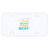 Personalized 3 X 6 Heavy Duty Acrylic / Plastic License Plate Thumbnail