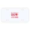 Personalized 3 X 6 Heavy Duty Acrylic / Plastic License Plate Thumbnail