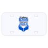 Personalized 3 X 6 Heavy Duty Acrylic / Plastic License Plate Thumbnail