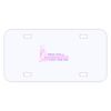 Personalized 3 X 6 Heavy Duty Acrylic / Plastic License Plate Thumbnail