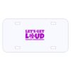 Personalized 3 X 6 Heavy Duty Acrylic / Plastic License Plate Thumbnail