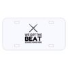 Personalized 3 X 6 Heavy Duty Acrylic / Plastic License Plate Thumbnail