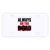 Personalized 3 X 6 Heavy Duty Acrylic / Plastic License Plate Thumbnail
