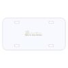 Personalized 3 X 6 Heavy Duty Acrylic / Plastic License Plate Thumbnail
