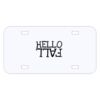 Personalized 3 X 6 Heavy Duty Acrylic / Plastic License Plate Thumbnail